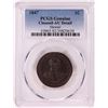 Image 1 : 1847 Hawaii Kamehameha Large Cent Coin PCGS AU Details