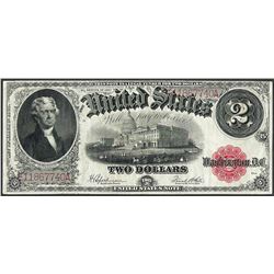 1917 $2 Legal Tender Note