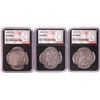 Image 1 : Lot of 1899-O to 1901-O $1 Morgan Silver Dollar Coins NGC Genuine