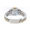 Image 6 : Rolex Ladies Two Tone Steel & Gold Champagne String Diamond Datejust Wristwatch