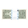 Image 2 : Pack of (100) Consecutive 2017 $1 Federal Reserve STAR Notes San Francisco