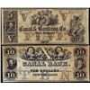 Image 1 : Lot of 1800's $5 and $10 Canal Bank New Orleans, Louisiana Obsolete Notes