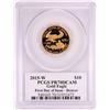 Image 2 : 2015-W $10 Proof American Gold Eagle Coin PCGS PR70DCAM Moy Signature FDOI Denver