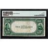 Image 2 : 1882VB $10 NB of Milwaukee, WI CH# 5458 National Currency Note PMG Very Fine 20