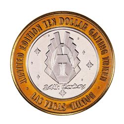 .999 Silver Hilton Las Vegas, Nevada $10 Casino Limited Edition Gaming Token