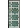 Image 2 : Uncut Sheet of (4) State of Louisiana Baby Bond Obsolete Notes