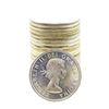 Image 2 : Roll of (20) Brilliant Uncirculated 1964-1965 Canadian Silver Dollar Coins