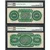Image 2 : Low Serial Set 1872 $20 & $50 South Carolina Obsolete Notes PMG Superb Gem Unc. 67EPQ