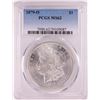 Image 1 : 1879-O $1 Morgan Silver Dollar Coin PCGS MS62