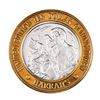 Image 1 : .999 Silver Harrah's Casino Las Vegas Nevada $10 Casino Limited Edition Gaming Token