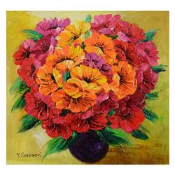 Yana Korobov Untitled Original Acrylic On Canvas