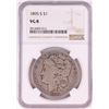 Image 1 : 1895-S $1 Morgan Silver Dollar Coin NGC VG8