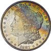 Image 4 : 1881-S $1 Morgan Silver Dollar Coin NGC MS62 CAC Amazing Toning