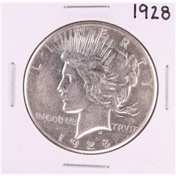 1928 $1 Peace Silver Dollar Coin