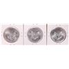 Image 2 : Lot of 2015-2017 $1 American Silver Eagle Coins