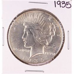 1935 $1 Peace Silver Dollar Coin