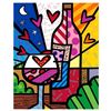 Image 1 : Romero Britto "Rose All Day" Limited Edition Giclee