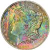 Image 4 : 1884-O $1 Morgan Silver Dollar Coin PCGS MS64 CAC Amazing Toning
