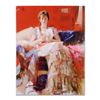 Image 1 : Pino (1939-2010) "Afternoon Tea" Limited Edition Giclee on Canvas