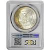 Image 3 : 1881-S $1 Morgan Silver Dollar Coin PCGS MS65 CAC Amazing Toning