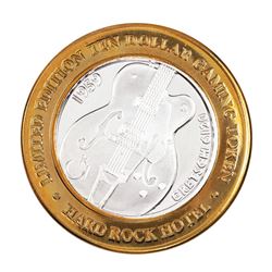 .999 Silver Hard Rock Hotel & Casino Las Vegas, NV $10 Limited Edition Gaming Token
