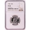 Image 1 : 1956 Proof Washington Quarter Coin NGC PF68