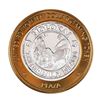 Image 1 : .999 Silver Plaza Hotel & Casino Las Vegas, NV $10 Limited Edition Gaming Token