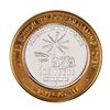 Image 2 : .999 Silver Plaza Hotel & Casino Las Vegas, NV $10 Limited Edition Gaming Token