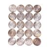 Image 4 : Roll of (20) Brilliant Uncirculated 1888 $1 Morgan Silver Dollar Coins Nice Toning