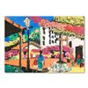 Image 1 : Paul Blaine Henrie (1932-1999) "Afternoon On Olivera St" Original Oil On Canvas