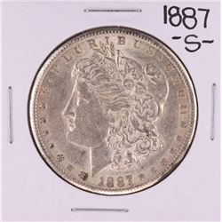 1887-S $1 Morgan Silver Dollar Coin