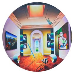 Ferjo "Dreams Of Wonder" Original Oil On Board