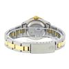 Image 6 : Rolex Ladies Two Tone 18K Gold Bezel Blue String Diamond & Sapphire Datejust Wristwatch