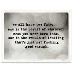 Padhia Avocado "Two Fates" Limited Edition Mixed Media