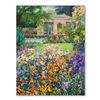 Image 1 : Henri Plisson "Parisian Courtyard" Limited Edition Giclee On Canvas