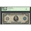 Image 1 : 1914 $20 Federal Reserve Note Dallas Fr.1007 PCGS Fine 12