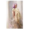 Image 1 : Pino (1939-2010) "Silk Shawl" Limited Edition Giclee on Canvas