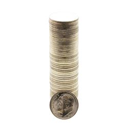 Roll of (50) Brilliant Uncirculated 1946-S Roosevelt Dimes