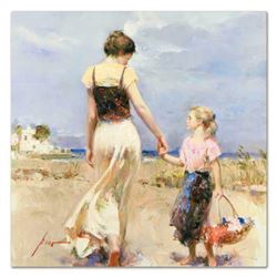 Pino (1939-2010) "Lets Go Home" Limited Edition Giclee on Canvas