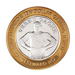 .999 Silver Westward Ho Casino Las Vegas $10 Casino Limited Edition Gaming Token