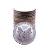 Image 2 : Roll of (20) Brilliant Uncirculated 1991 $1 American Silver Eagle Coins