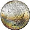 Image 4 : 1881-S $1 Morgan Silver Dollar Coin PCGS MS64 CAC Amazing Toning