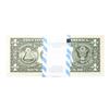 Image 2 : Pack of (100) Consecutive 2017 $1 Federal Reserve STAR Notes Kansas City