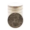 Image 1 : Roll of (20) Brilliant Uncirculated 1996 $1 American Silver Eagle Coins