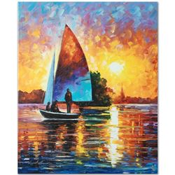 Leonid Afremov (1955-2019) "Bonding" Limited Edition Giclee
