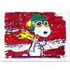Image 1 : Tom Everhart "Low Fat Meal Over Santa Monica" Limited Edition Lithograph