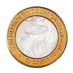 .999 Silver El Cortez Hotel and Casino $10 Limited Edition Gaming Token
