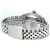 Image 5 : Rolex Men's Stainless Steel Blue Vignette Diamond & Sapphire Datejust Wristwatch