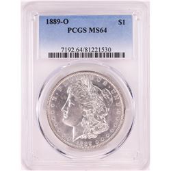 1889-O $1 Morgan Silver Dollar Coin PCGS MS64