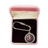 Image 1 : 1987 Disney Rope Keychain Steamboat Willie 1/4 oz .999 Fine Silver Medal w/Box